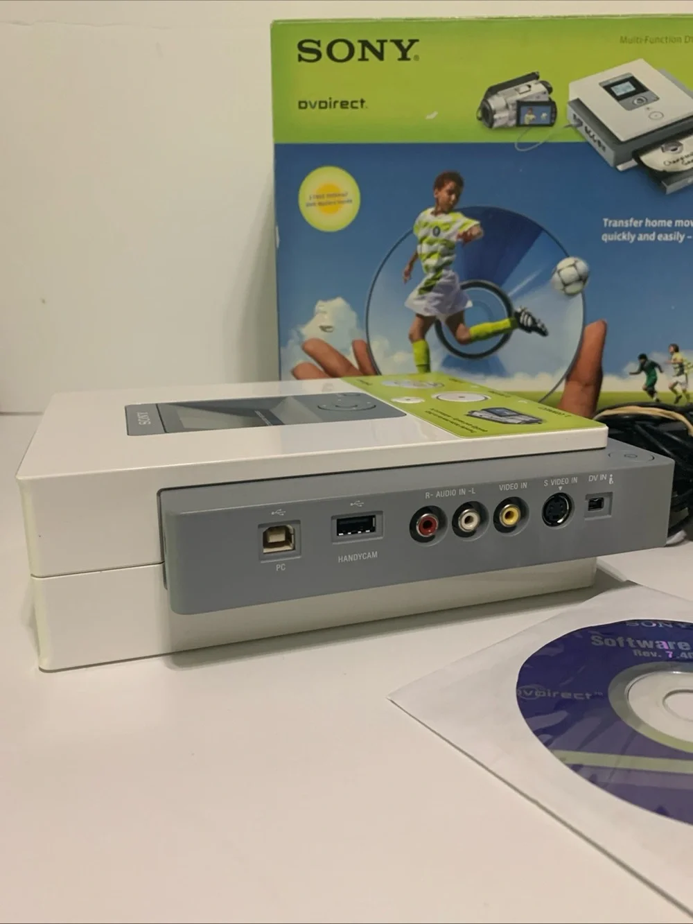 SONY DVDirect VRD-VC30 Multifunction DVD Recorder Home Movies to DVD Transfer